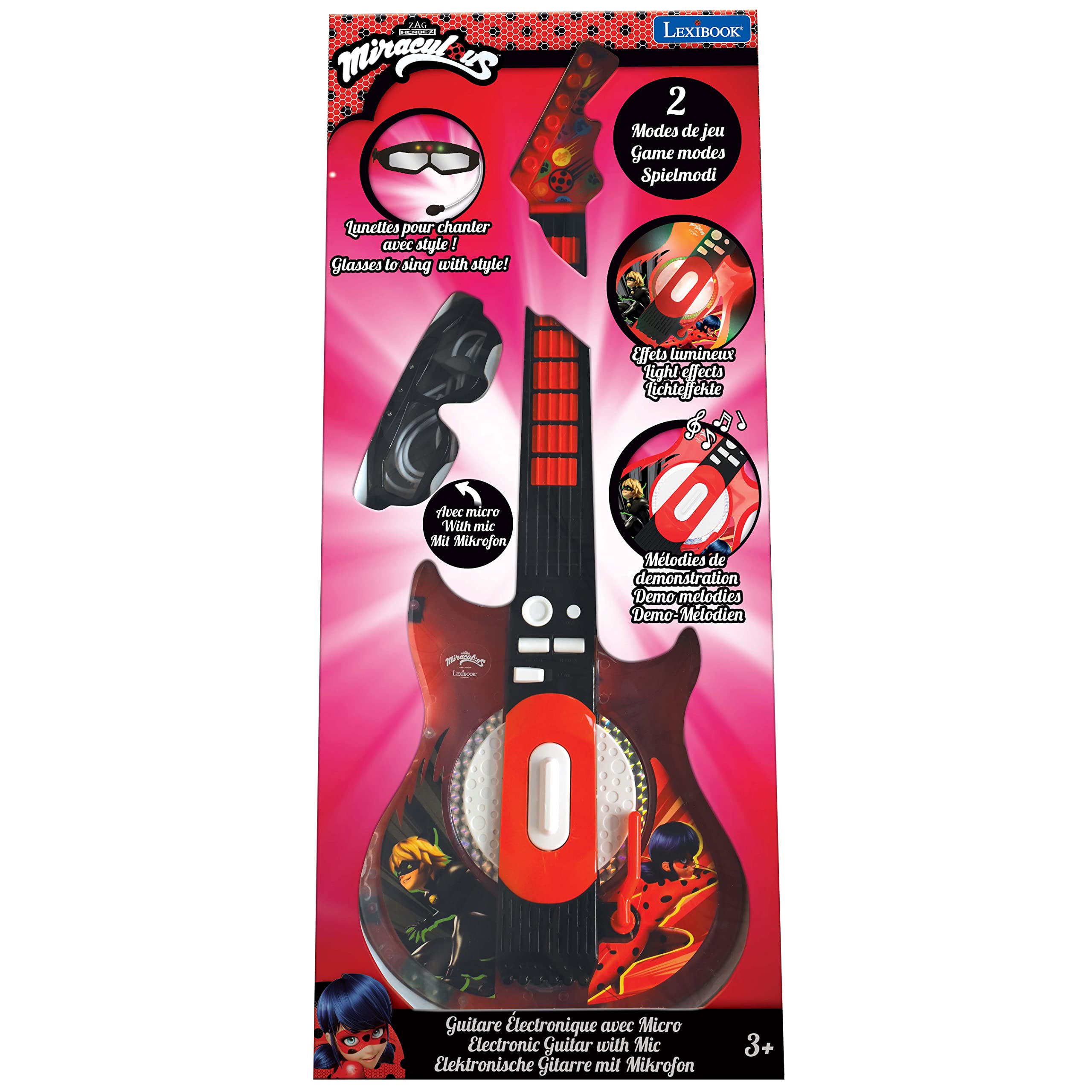 Lexibook Miraculous K260MI chitarra elettrica microfono