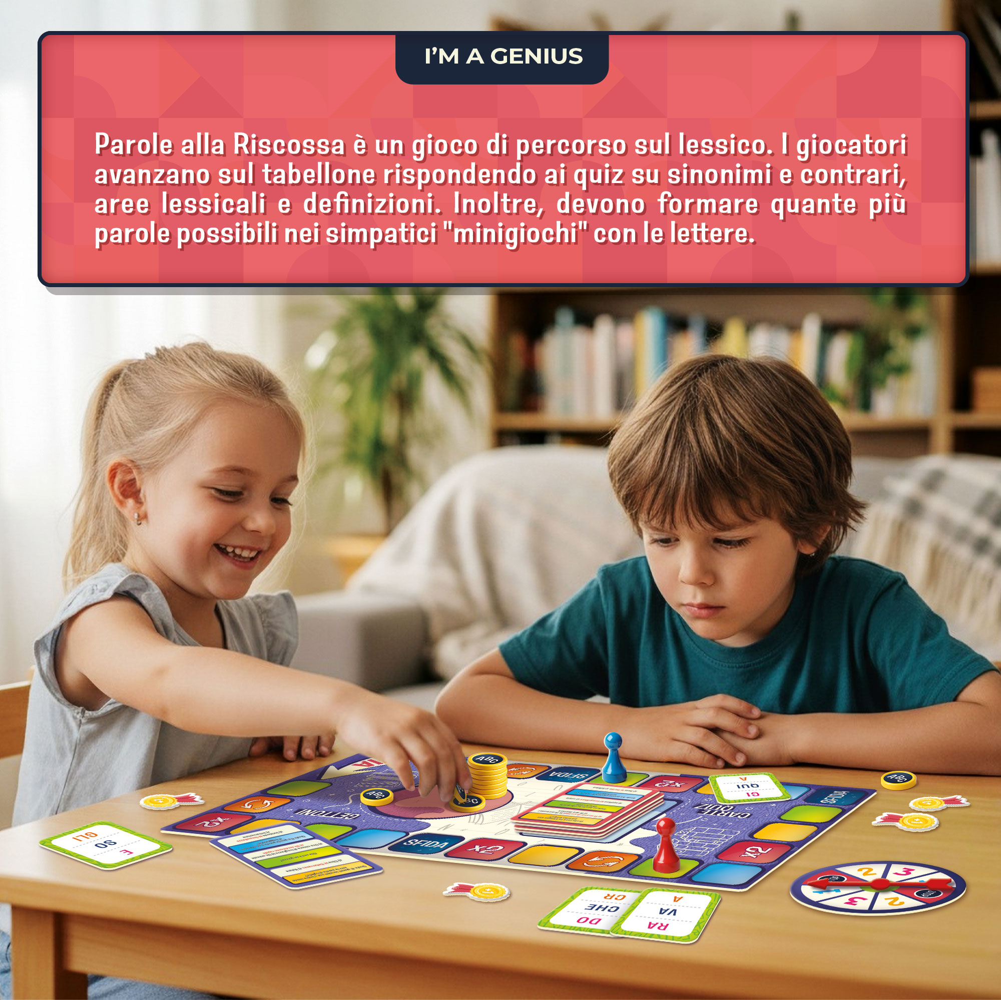 Lisciani I'm a Genius gioco Parole alla Riscossa italiano