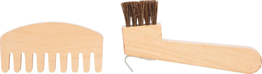 smallfoot Set Cura Cavallo Gioco Legno con Borsa