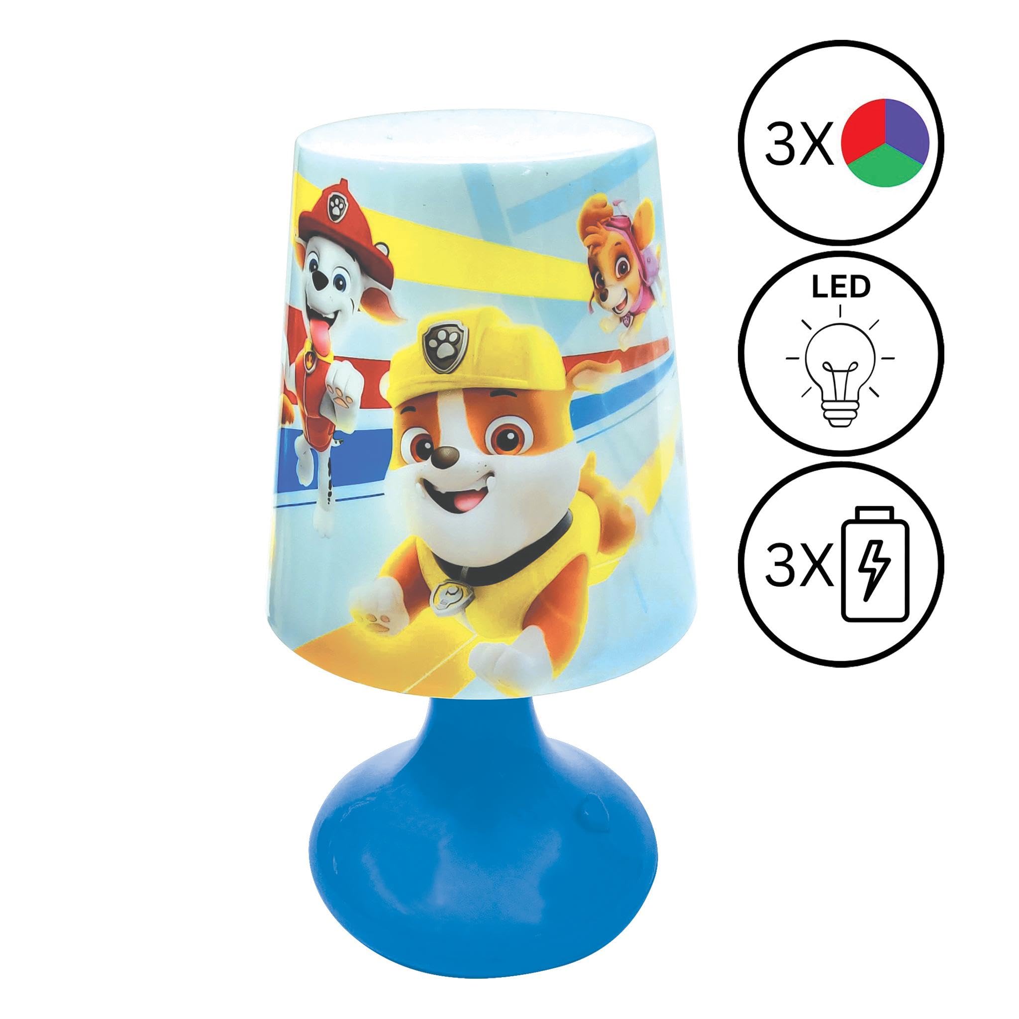 Lexibook Paw Patrol MLT10PALXB lampada comodino blu