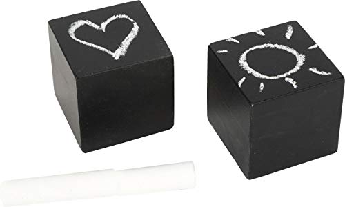 smallfoot 11194 Cubi Lavagna in Legno da Scrivere