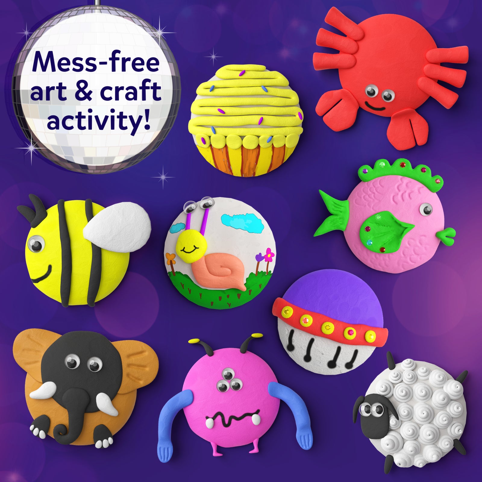 Skillmatics Disc-O Art kit creativo dischi ceramica 4-12 anni