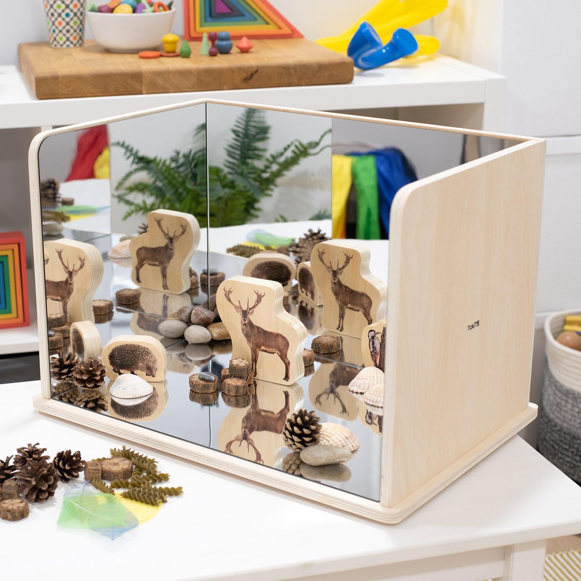 Tickit Wooden Exploratory Mirror specchio legno bimbi