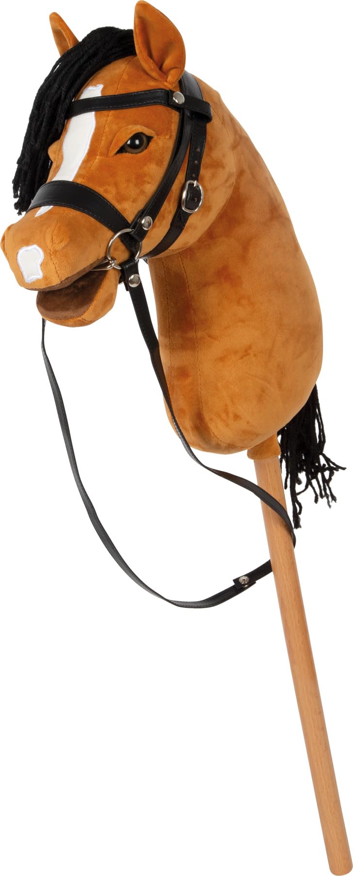 smallfoot Melodie cavalluccio legno marrone hobby horse