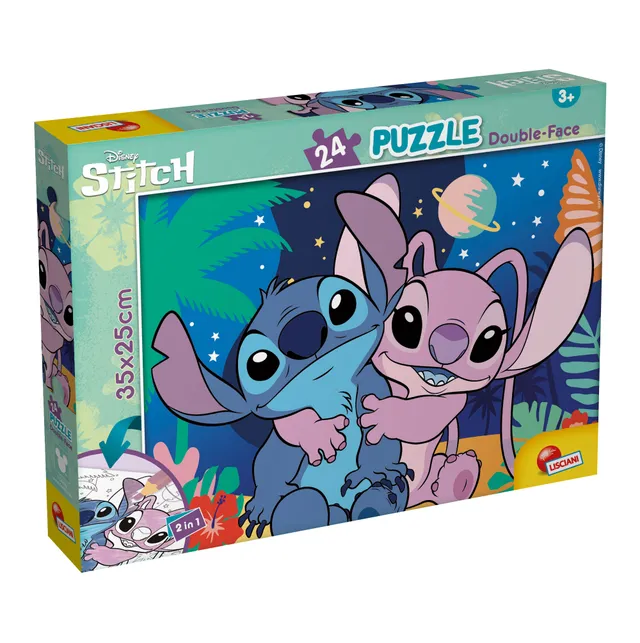 Lisciani Disney Puzzle DF M-Plus 24 puzzle bambini Lilo & Stitch