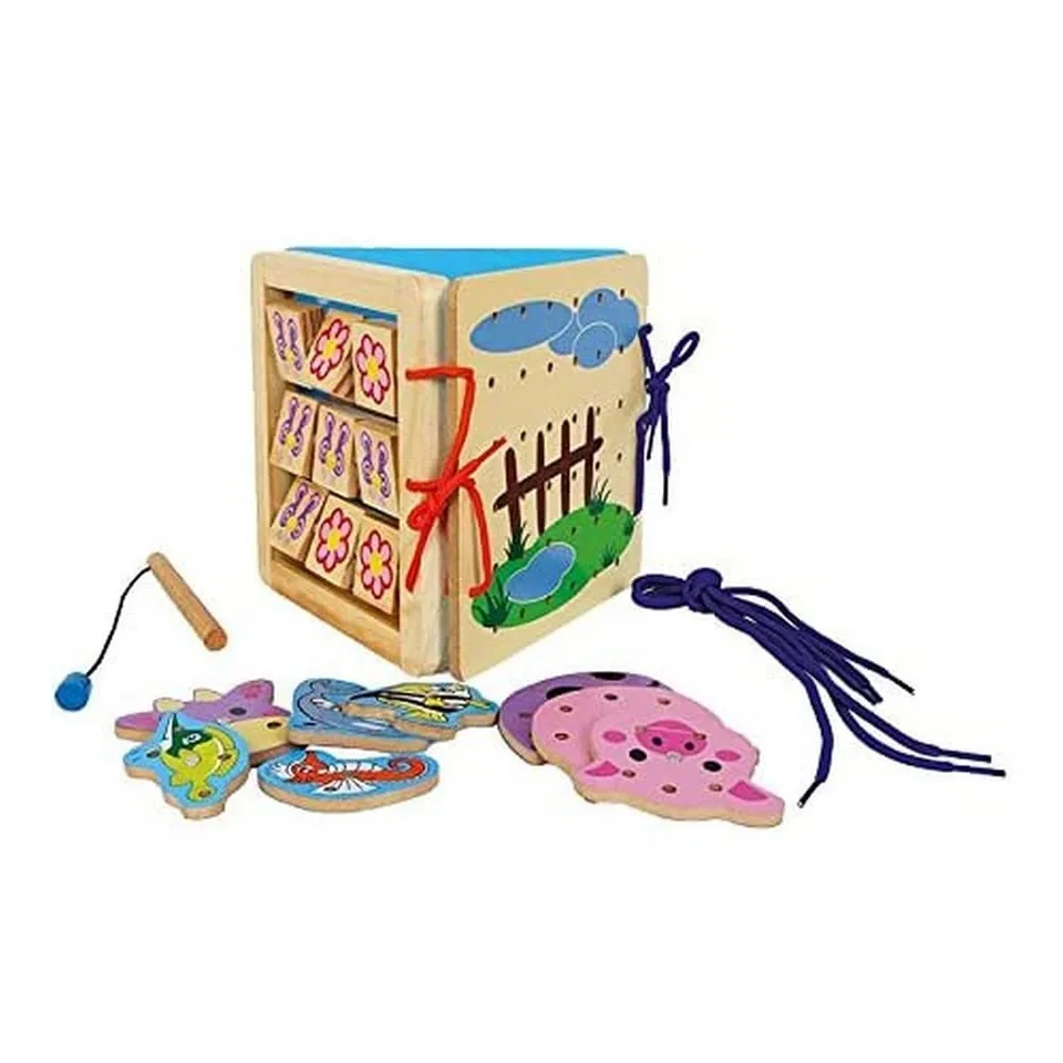 smallfoot Activity Triplo Divertimento gioco motricità legno