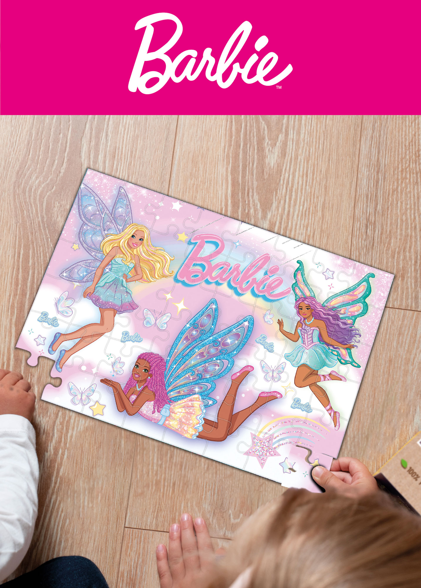 Lisciani Barbie Eco-Puzzle Mini 48 Puzzle Bambini