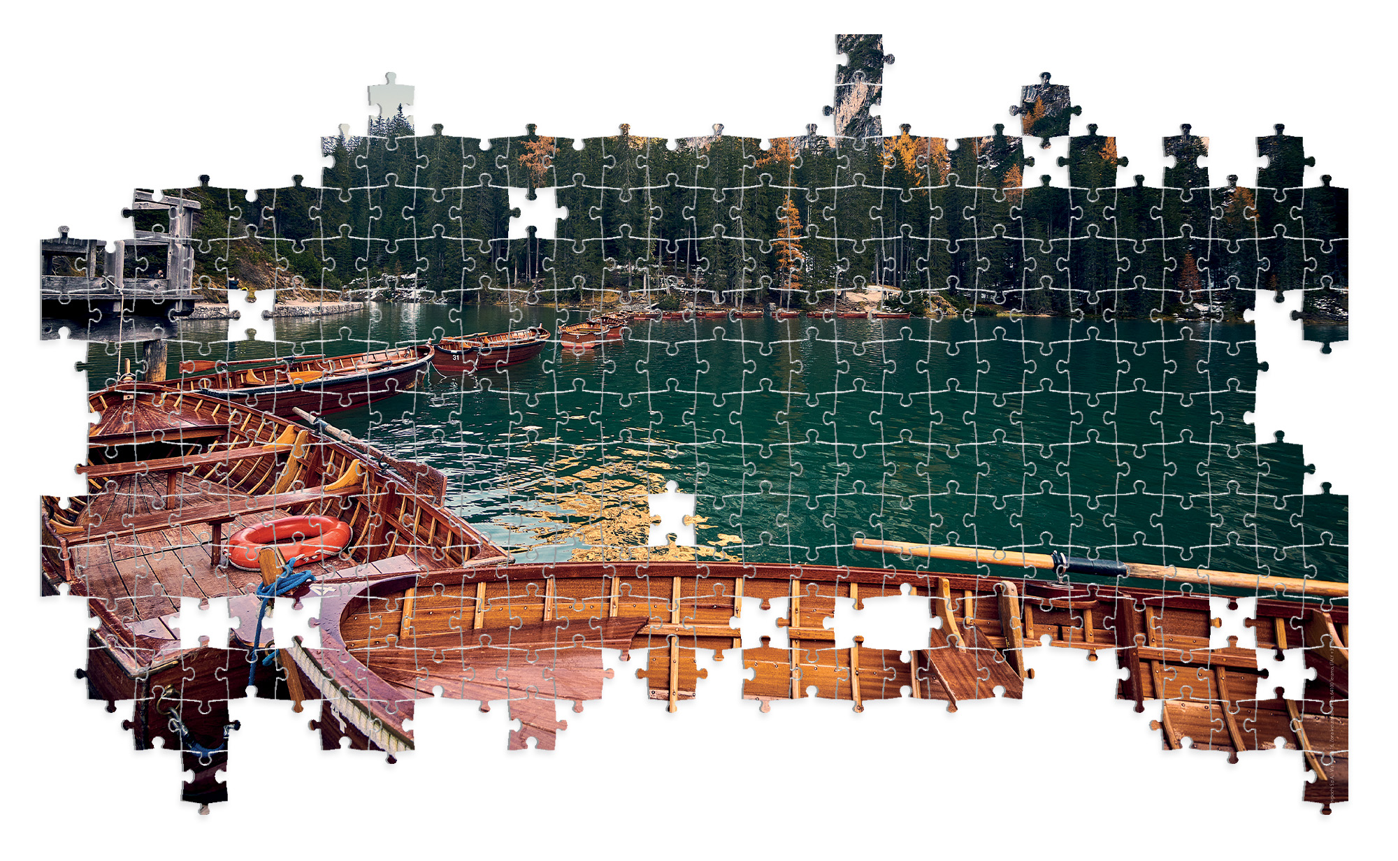 Lisciani Puzzle + Poster Dolomiti 1000 puzzle adulti