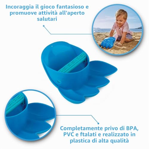 Hape Zampa Potente paletta da spiaggia blu singolo