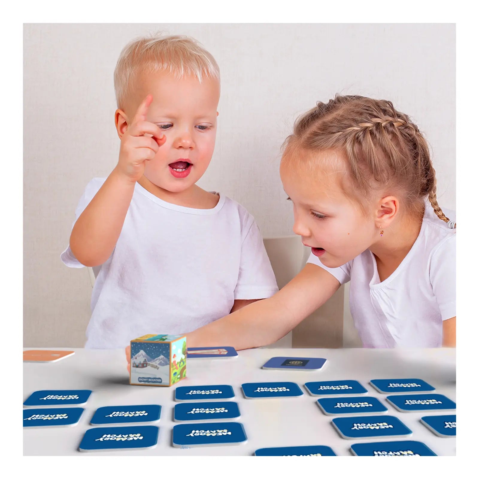 Skillmatics Memory Match Vocabulary Builder memory