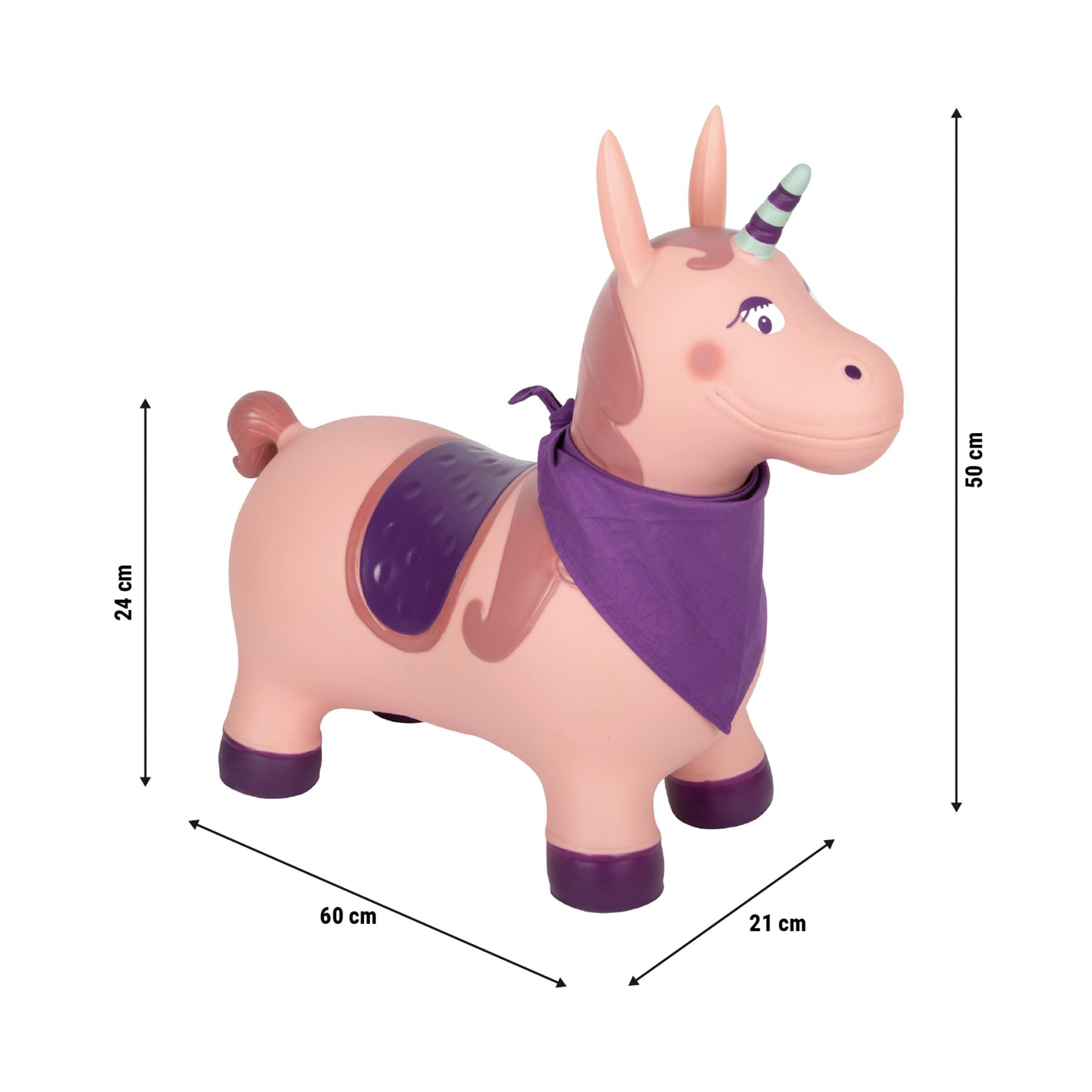 smallfoot Unicorno 12786 saltellante gonfiabile 50 kg