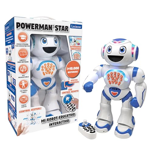 Lexibook Powerman Star robot giocattolo telecomandato 4 anni