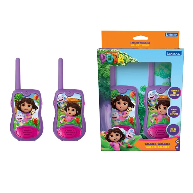 Lexibook Dora TW12DOR walkie-talkie 200 m rosa