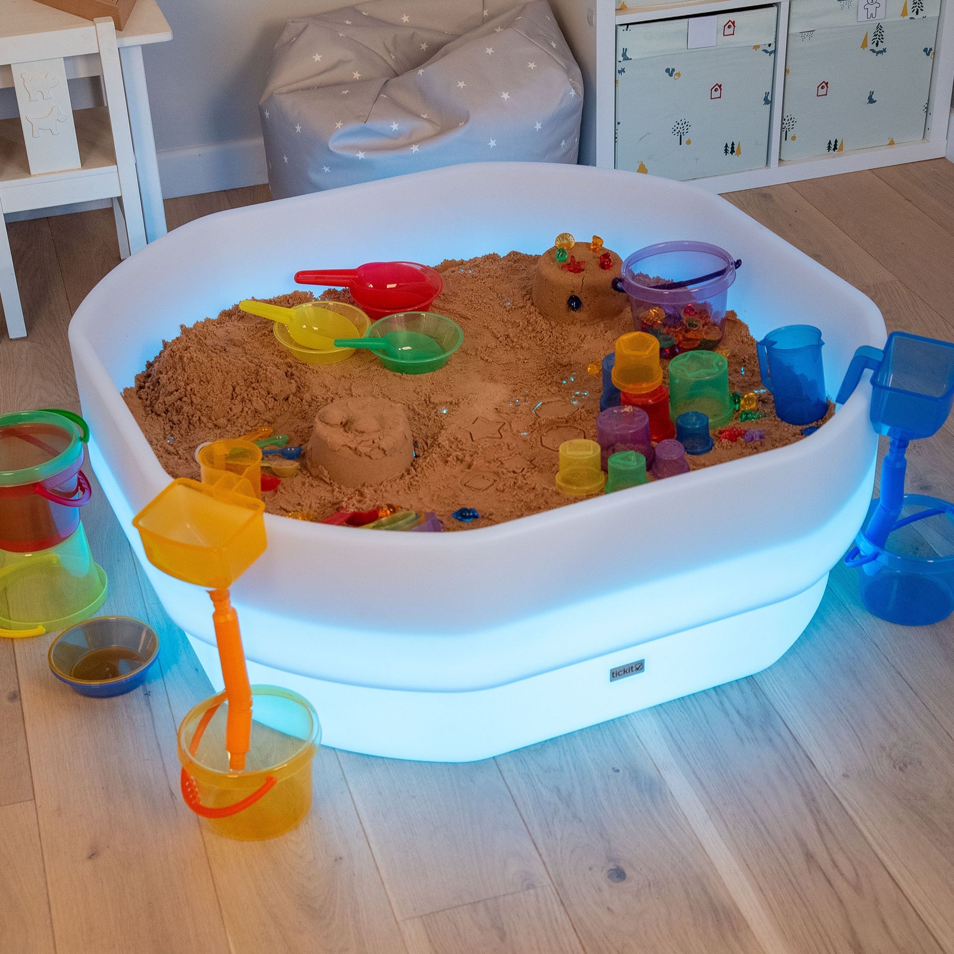 Tickit Discovery Glow Tuff Table tavolo luminoso 100 cm LED