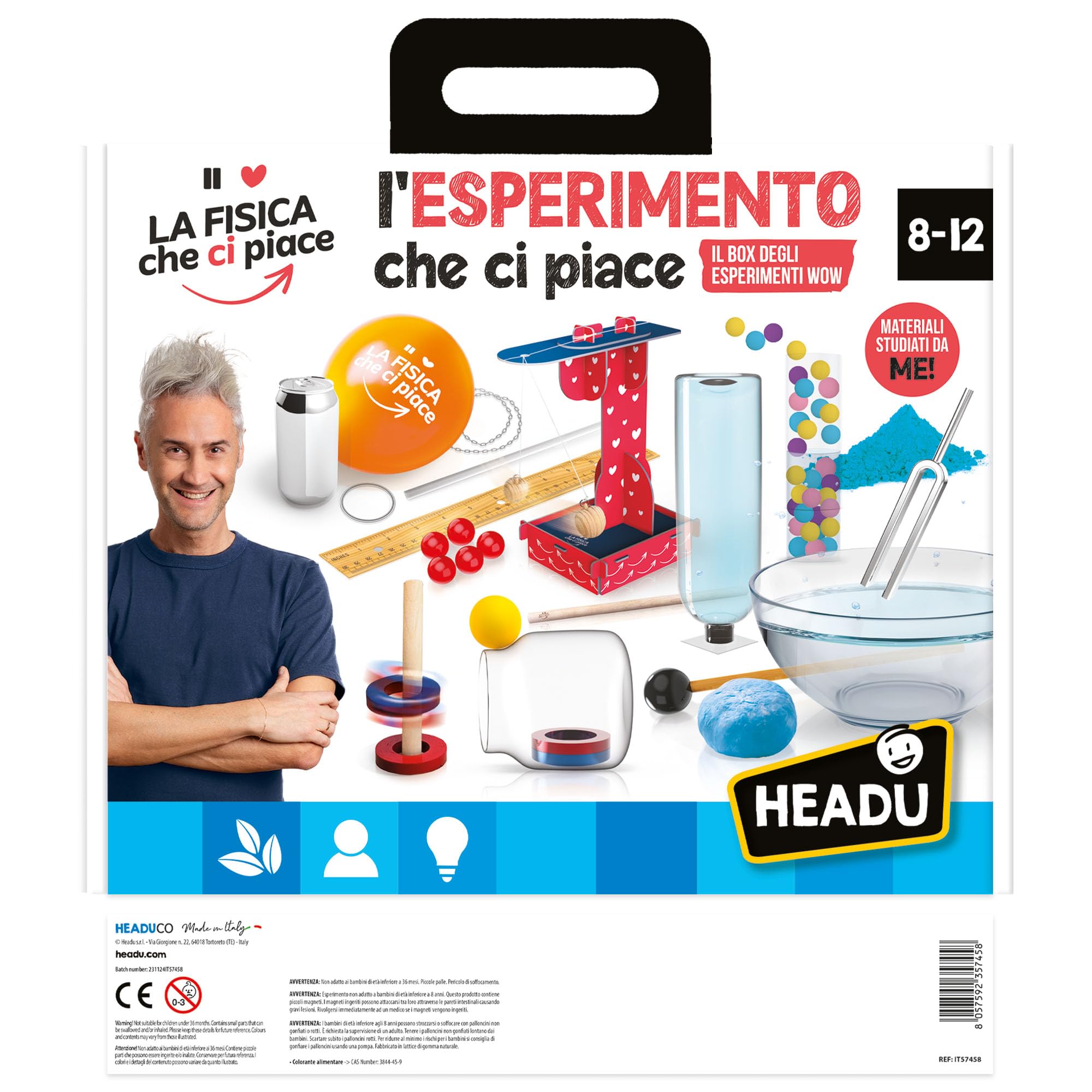 Headu La Fisica Che Ci Piace IT57458 gioco esperimenti 8-12 anni