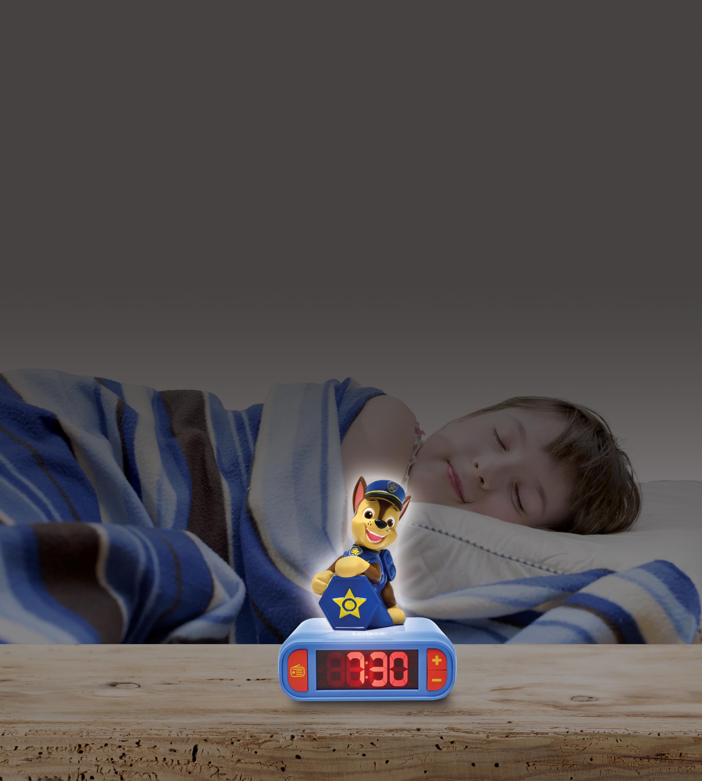 Lexibook Paw Patrol RL800PA2 sveglia bambini con luce notturna