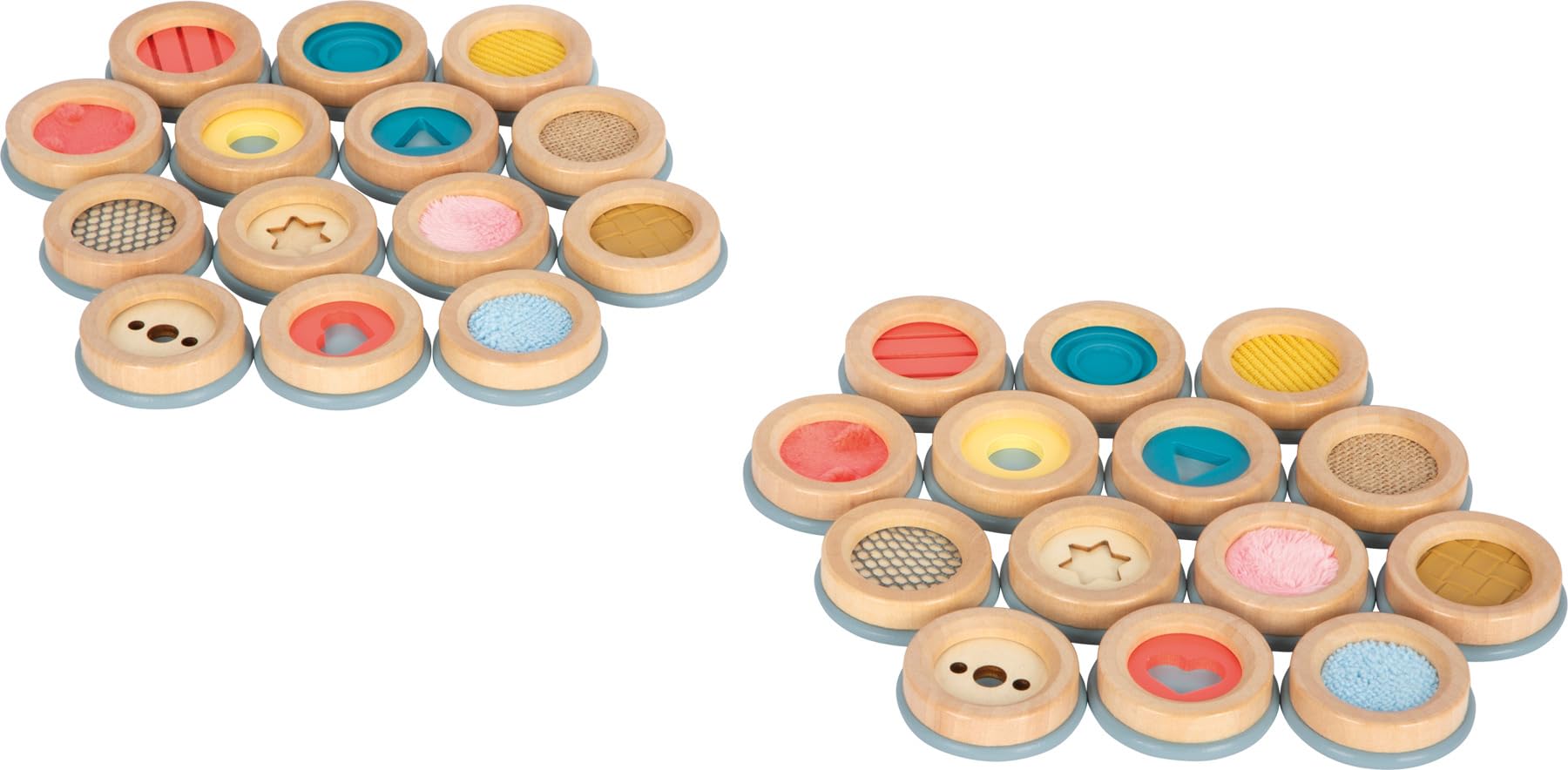 smallfoot Sensory memo tattile legno 28 pezzi