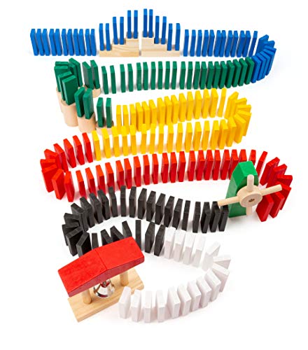 smallfoot 11402 Domino Rally domino legno 490 pezzi