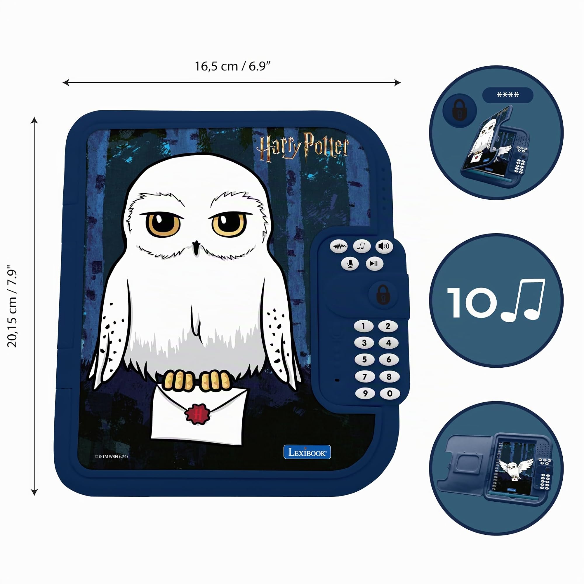 Lexibook Harry Potter SD50HP1 diario elettronico Edvige