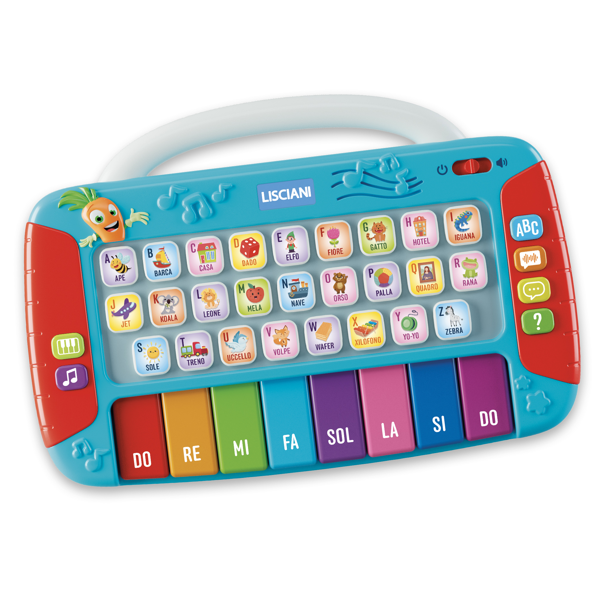 Lisciani Carotina ABC Piano gioco elettronico alfabeto