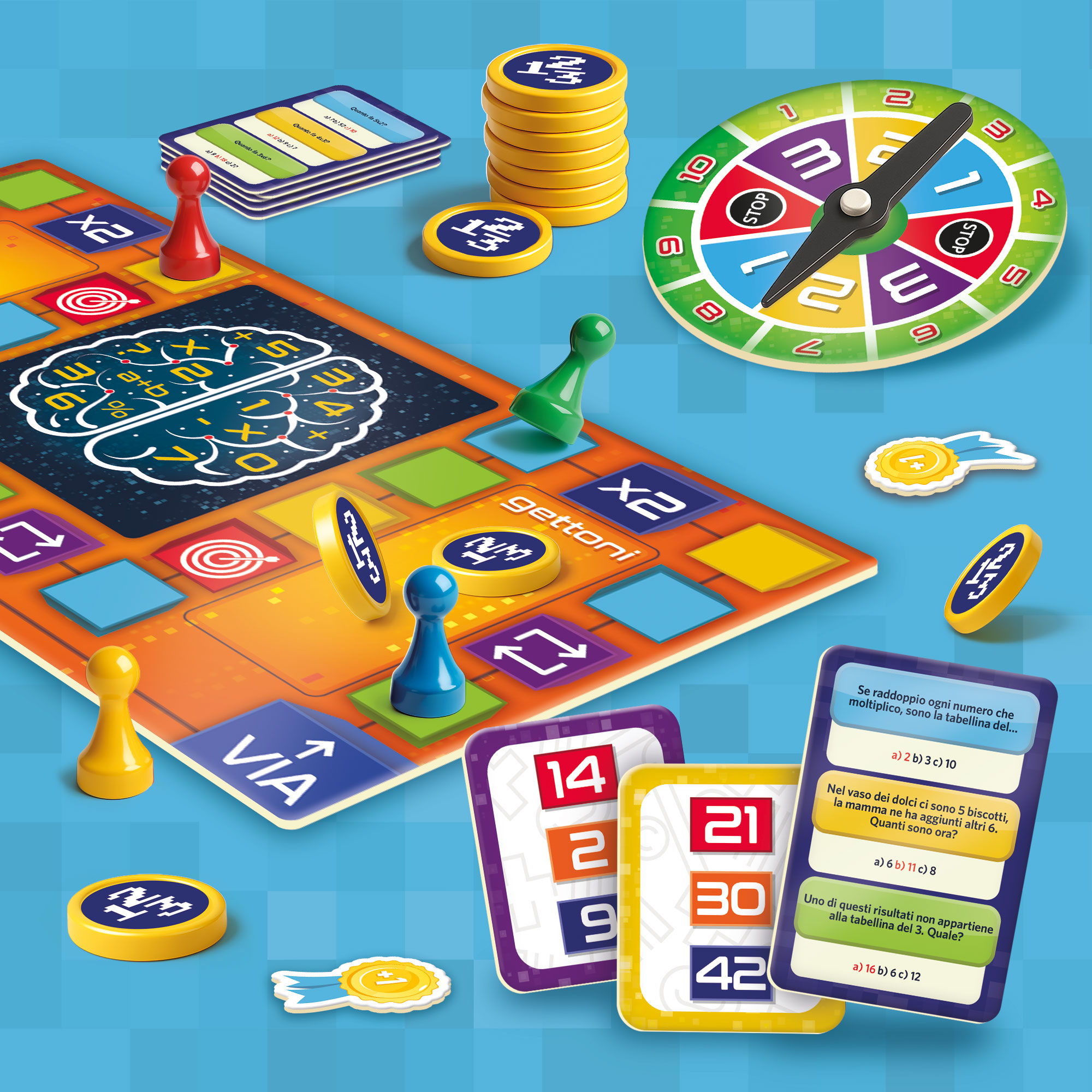 Lisciani I'm a Genius Operazione Numeri gioco aritmetica
