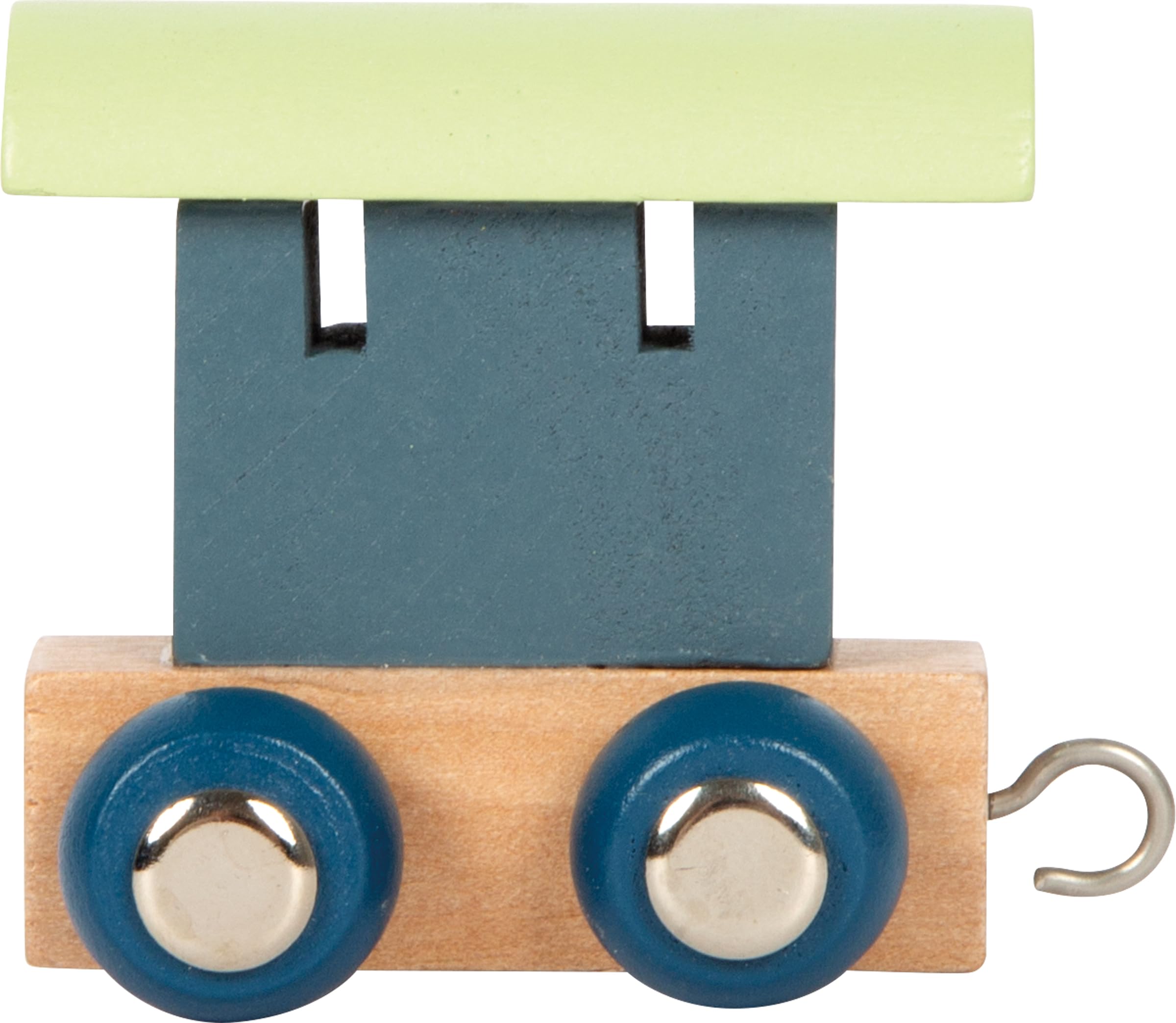 smallfoot Trenino Polare vagone lettera legno blu 12565