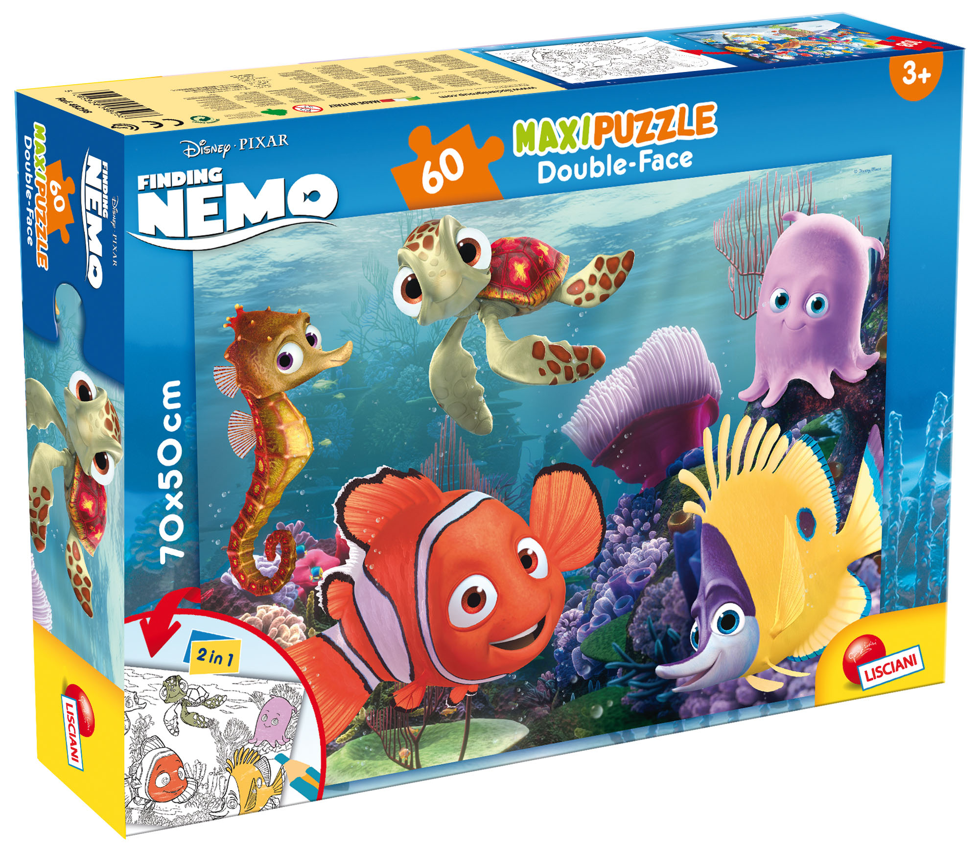 Lisciani Giochi Disney Puzzle DF Maxi Floor 60 Nemo 60 pezzi maxi