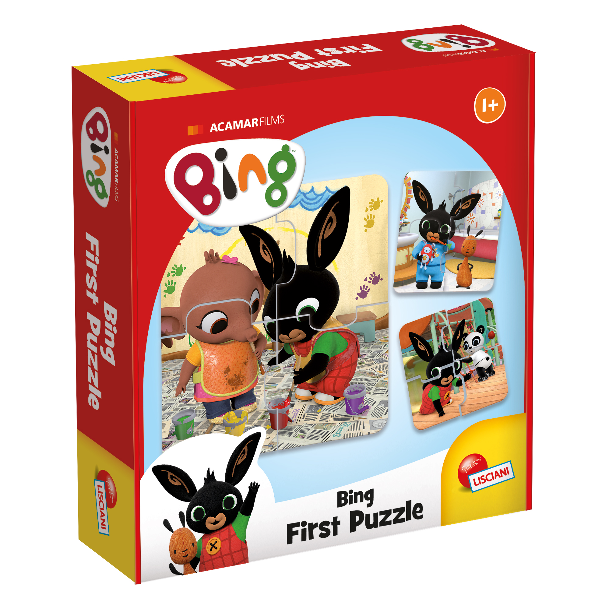 Lisciani Bing First Puzzle puzzle primi incastri autocorrettivi