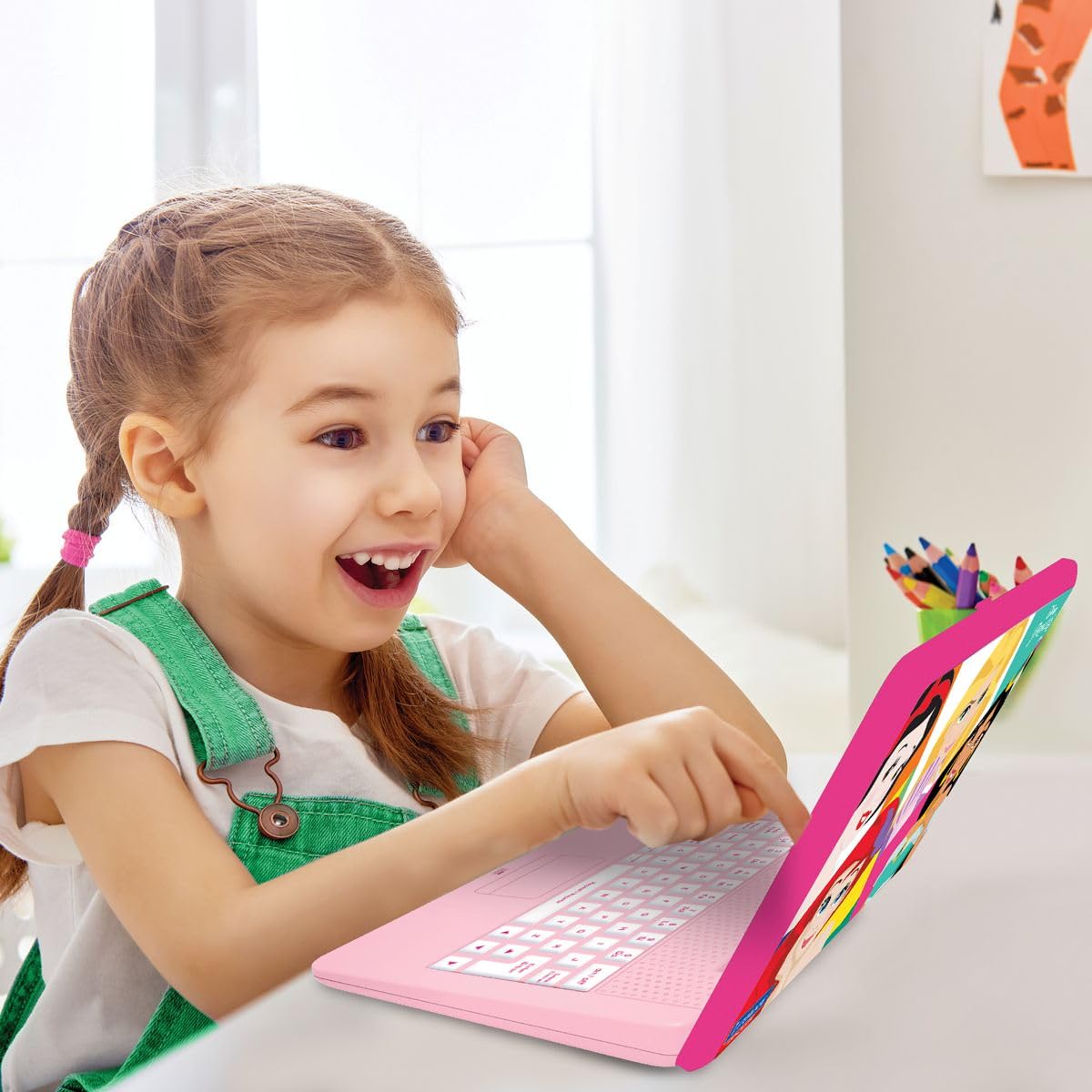 Lexibook Disney Princess laptop educativo inglese-italiano 164 attività