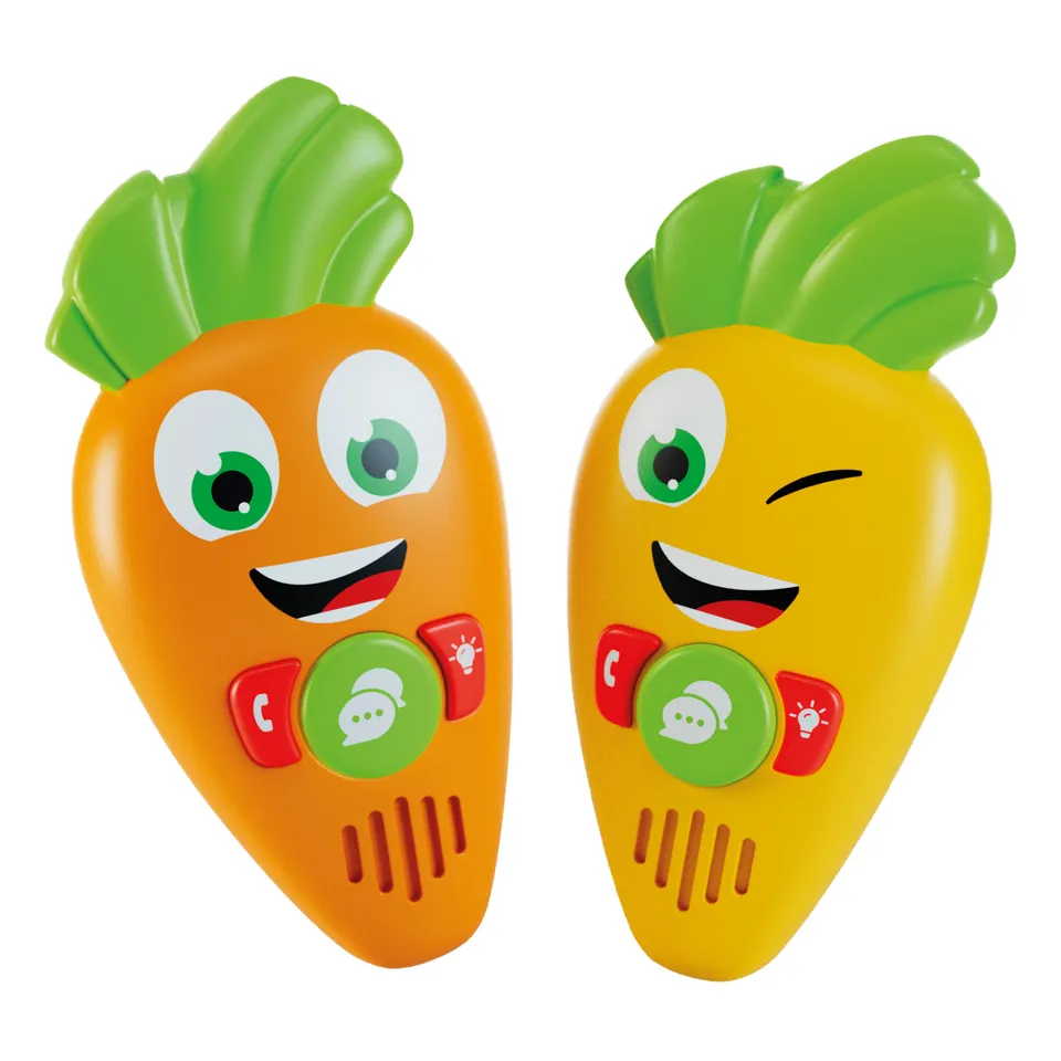 Lisciani Carotina Walkie Talkie 2 radioline 120 metri con torcia