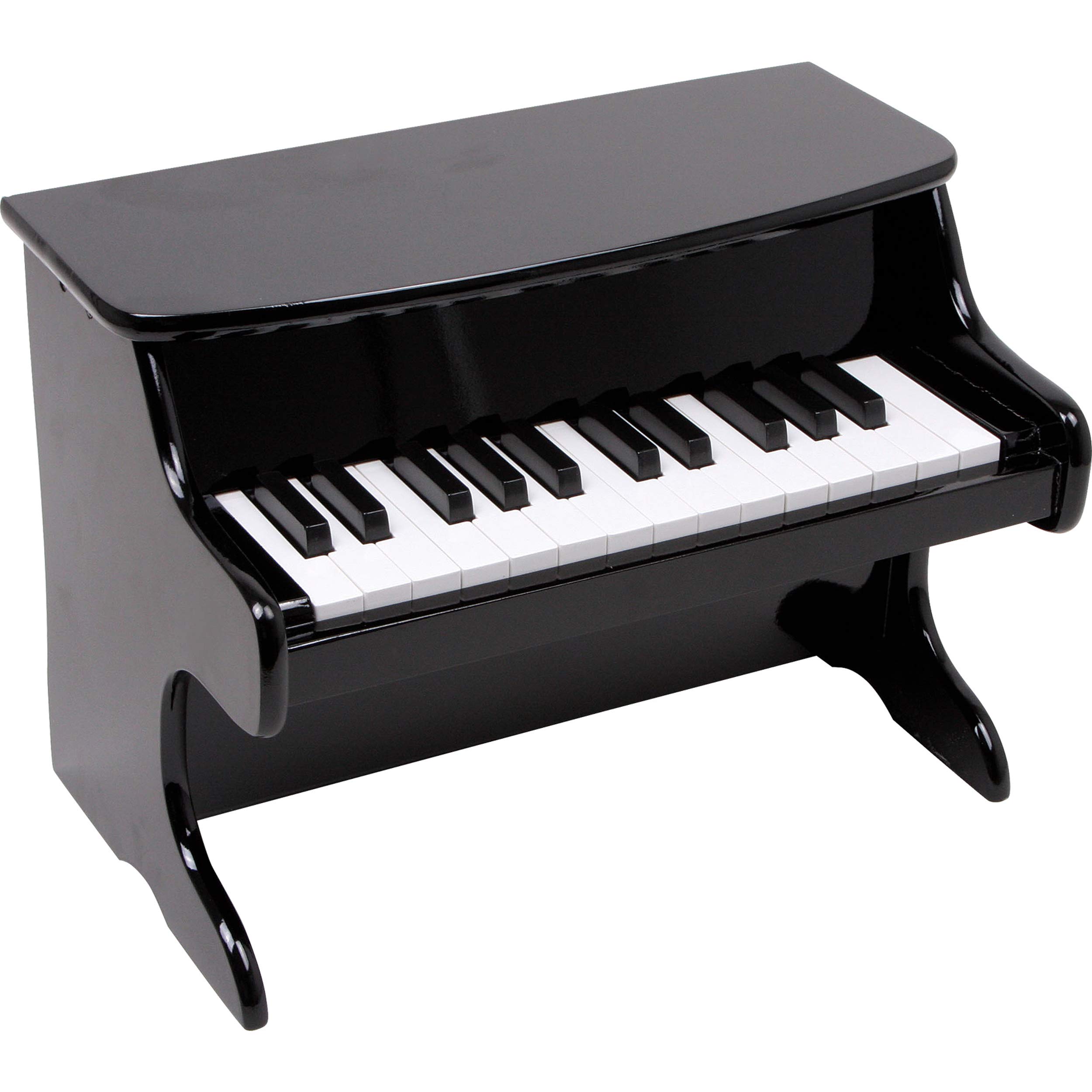 smallfoot pianoforte giocattolo nero legno prime note