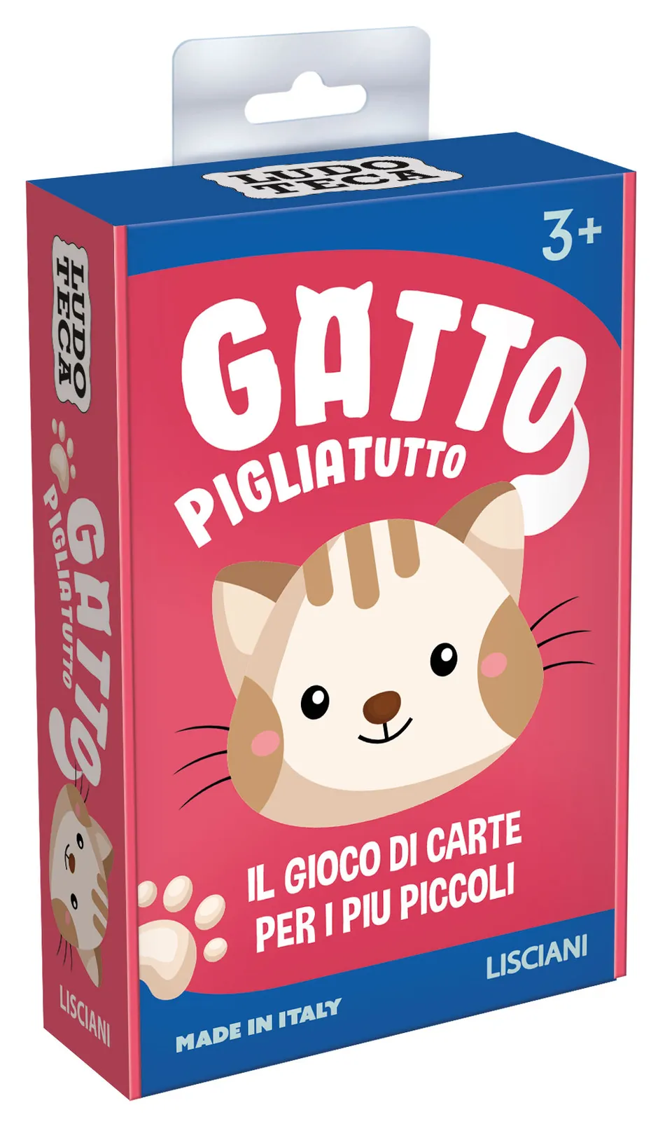Lisciani Ludoteca Gatto Piglia Tutto gioco carte bambini