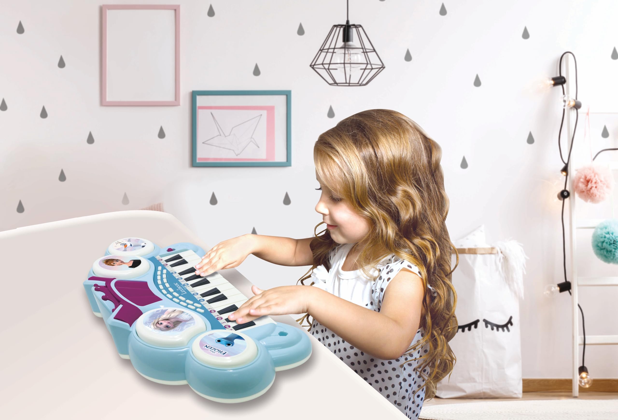 Lexibook Frozen K707FZ tastiera elettronica con sgabello