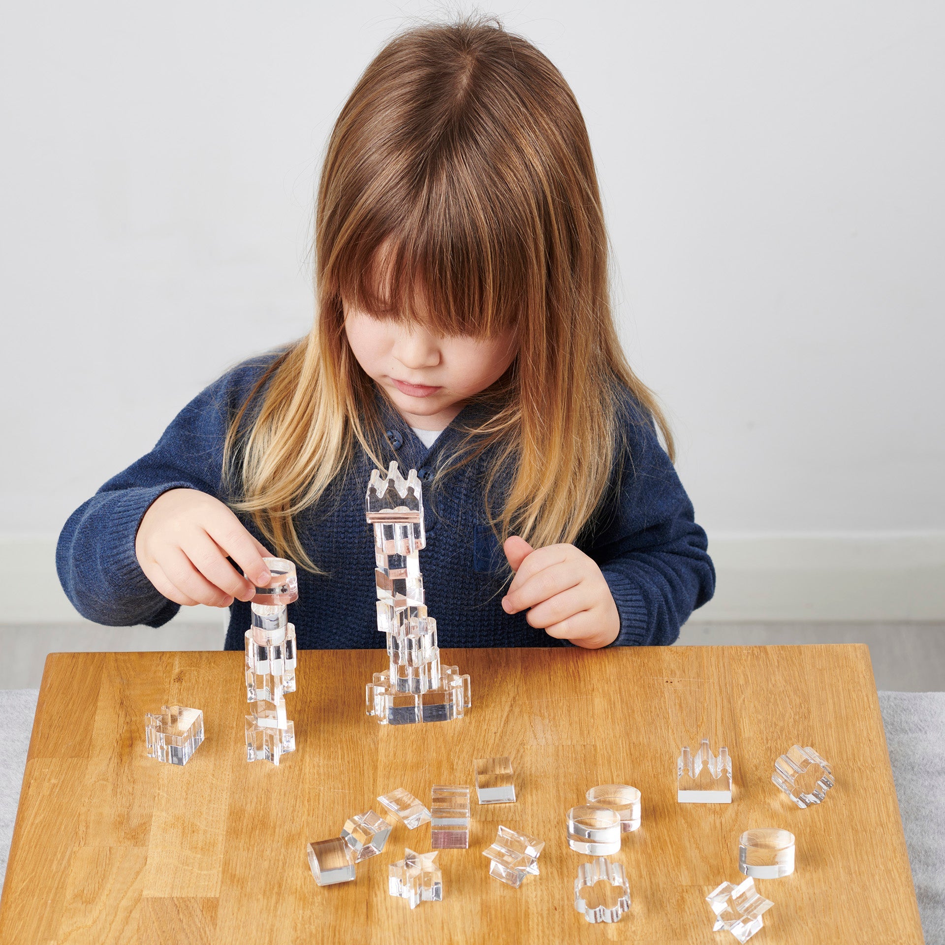 Tickit Clear Crystal Treasures gemme acriliche 30 pz trasparenti