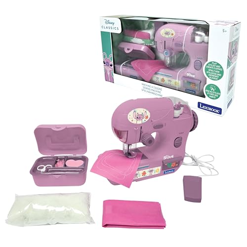 Lexibook Angel SW100D1 Macchina da Cucire Giocattolo con Pedale