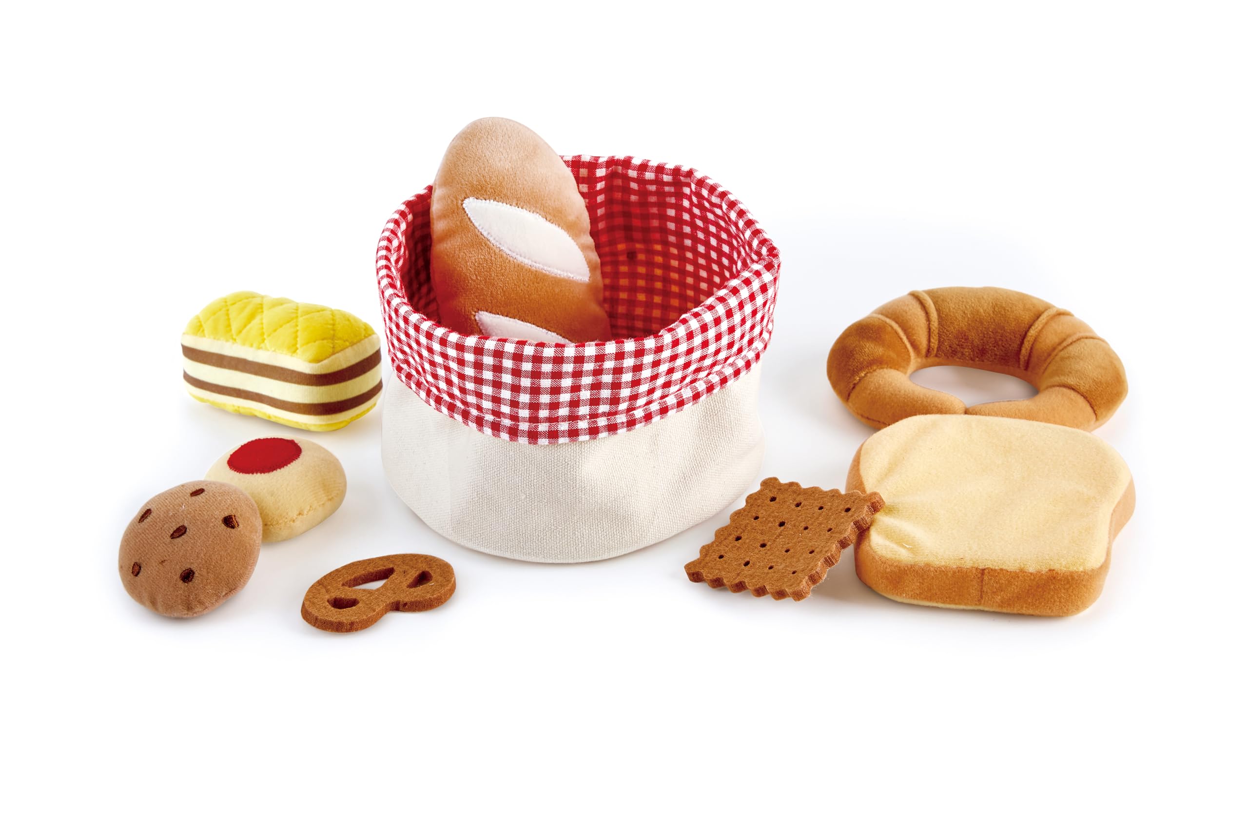 Hape E3168 cesto pane giocattolo feltro 18 mesi