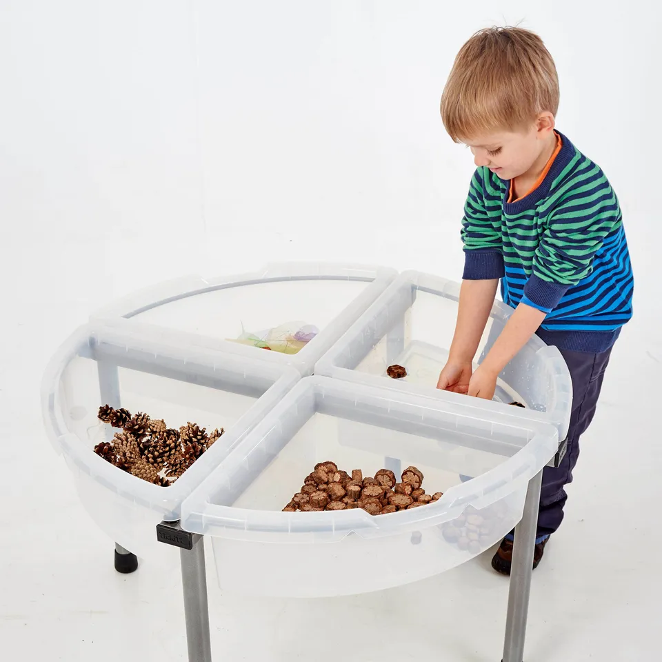Tickit Exploration Circle Set vaschette trasparenti 4 pezzi