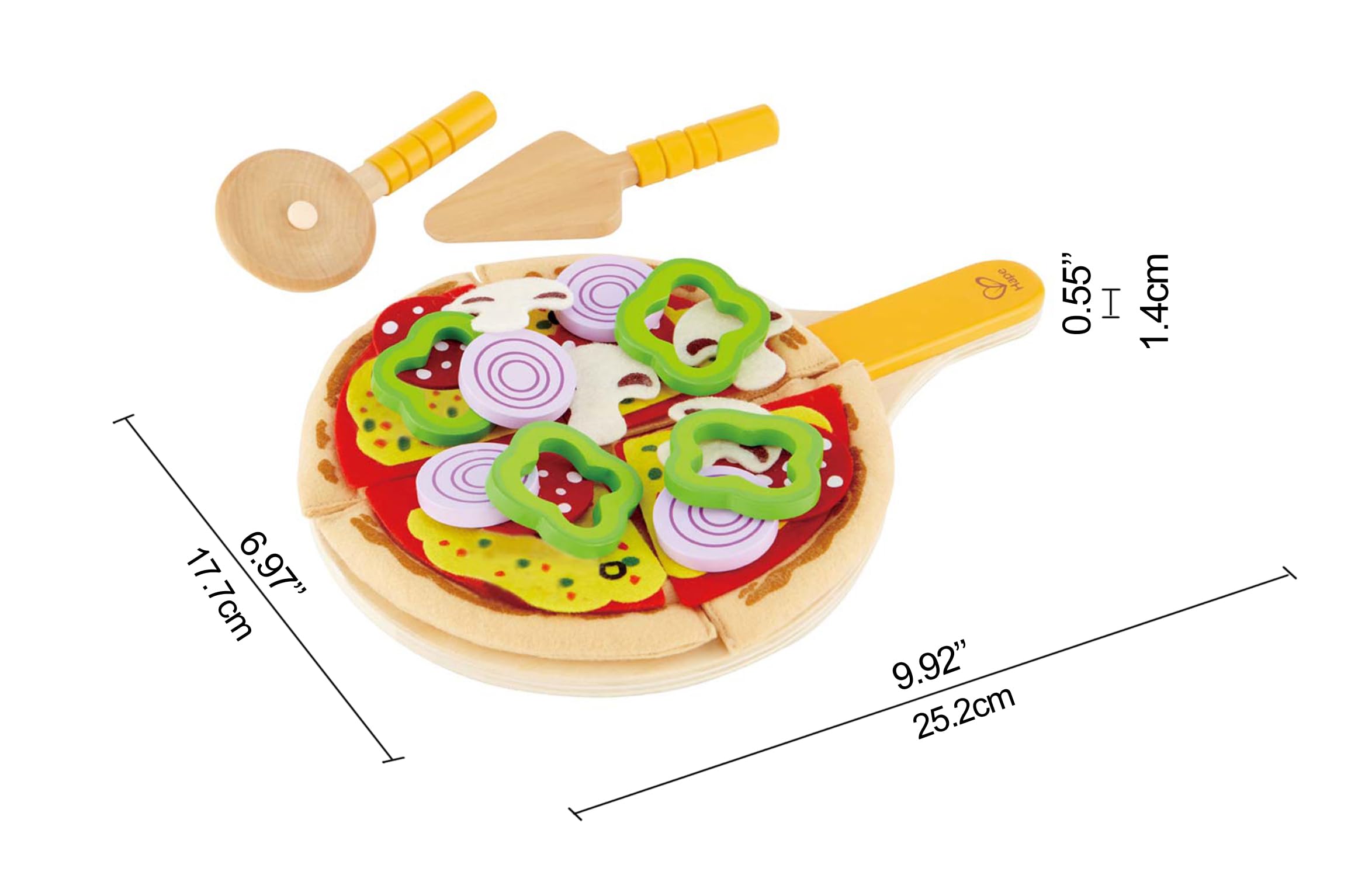 Hape E3129 Pizza Fatta in Casa gioco cucina legno