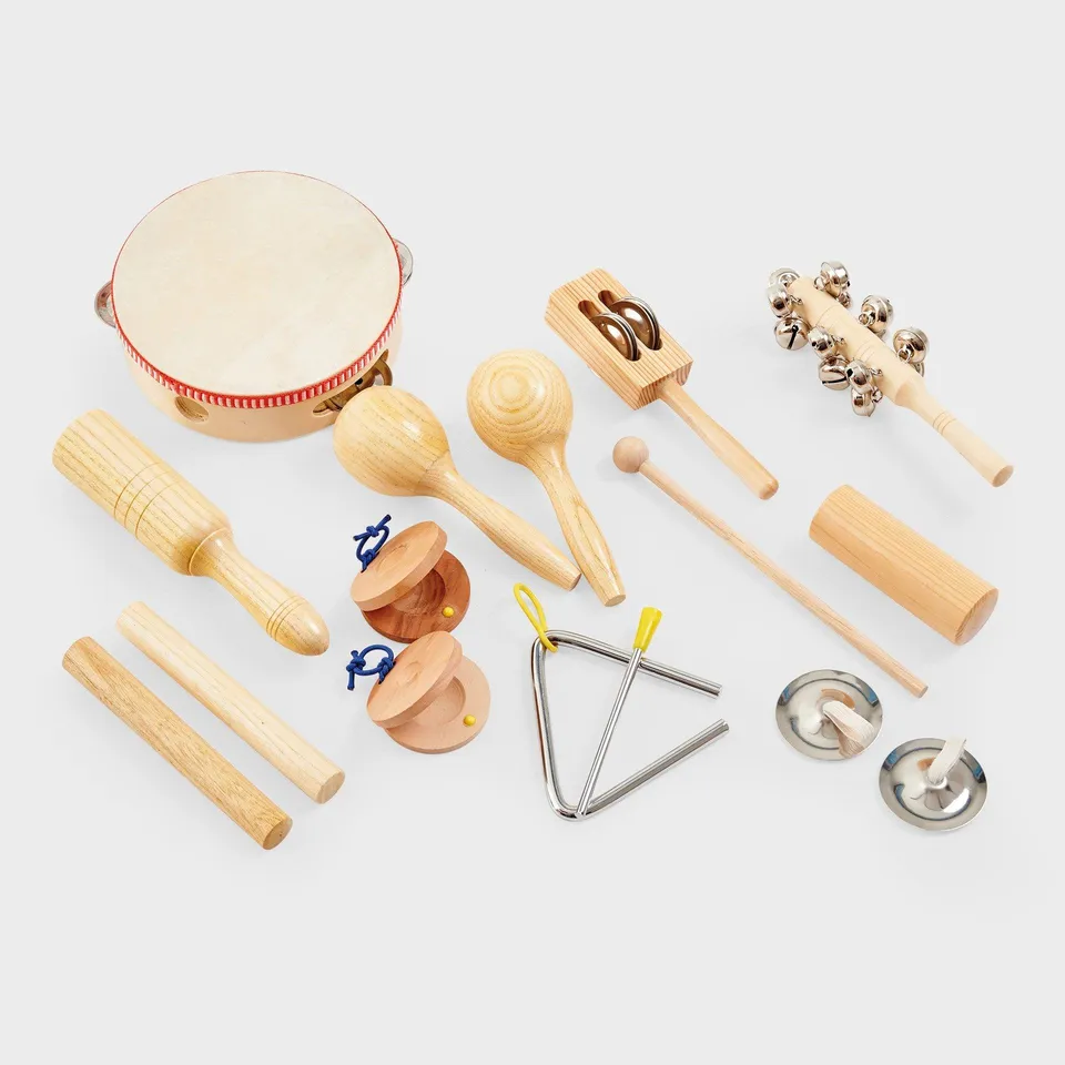 Tickit Percussion Set strumenti musicali in legno