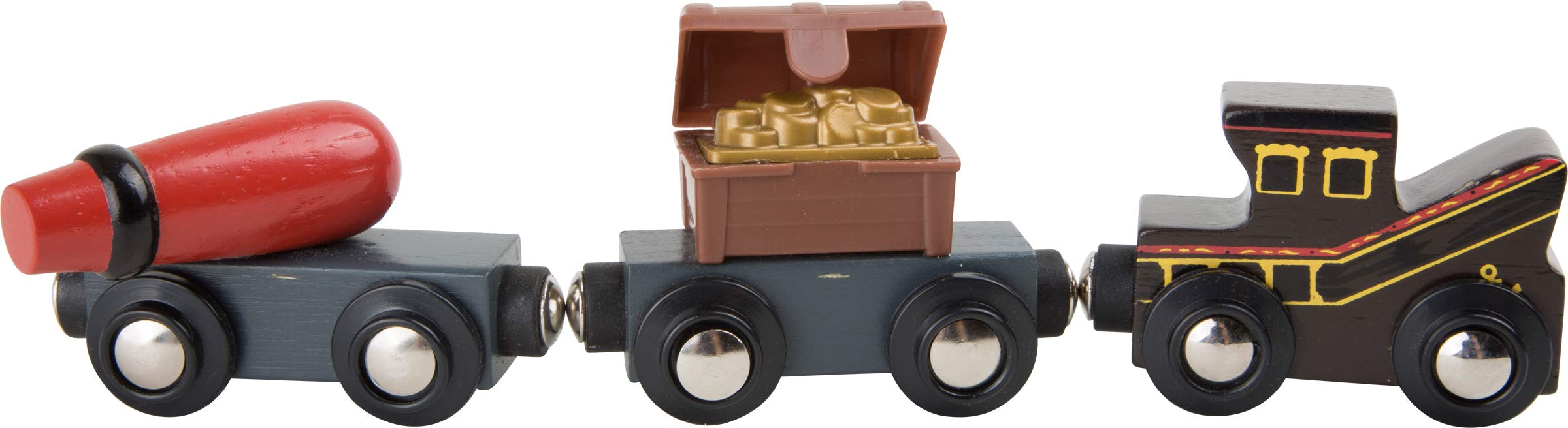 Small Foot 3123 set ferrovia legno isola dei pirati