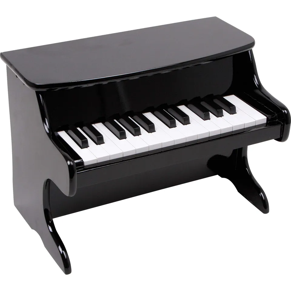 smallfoot pianoforte giocattolo nero legno prime note