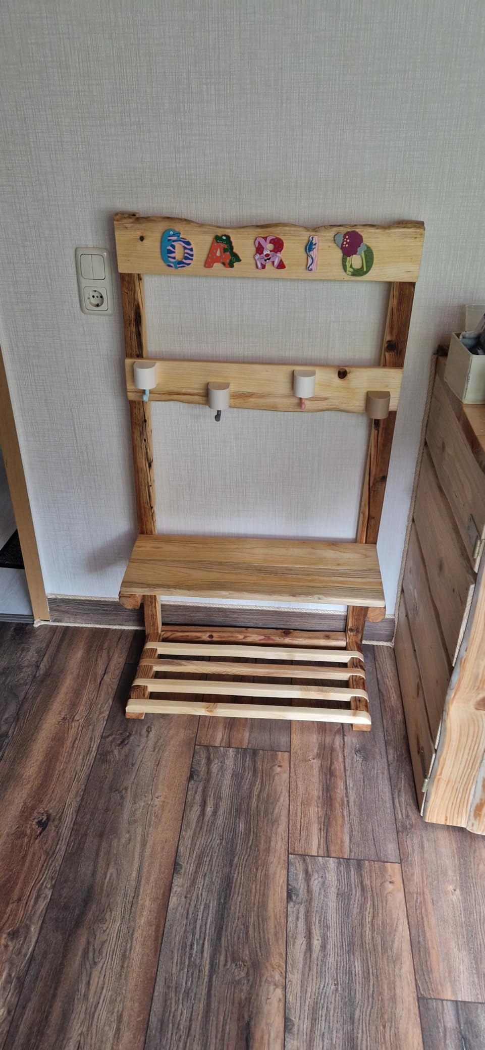 smallfoot Animali A-Z Lettera D decorazione cameretta legno animali
