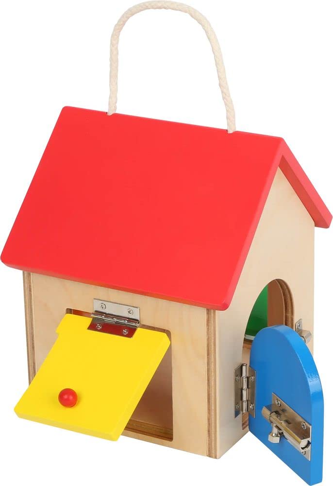 smallfoot 12090 castello compatto chiusure in legno