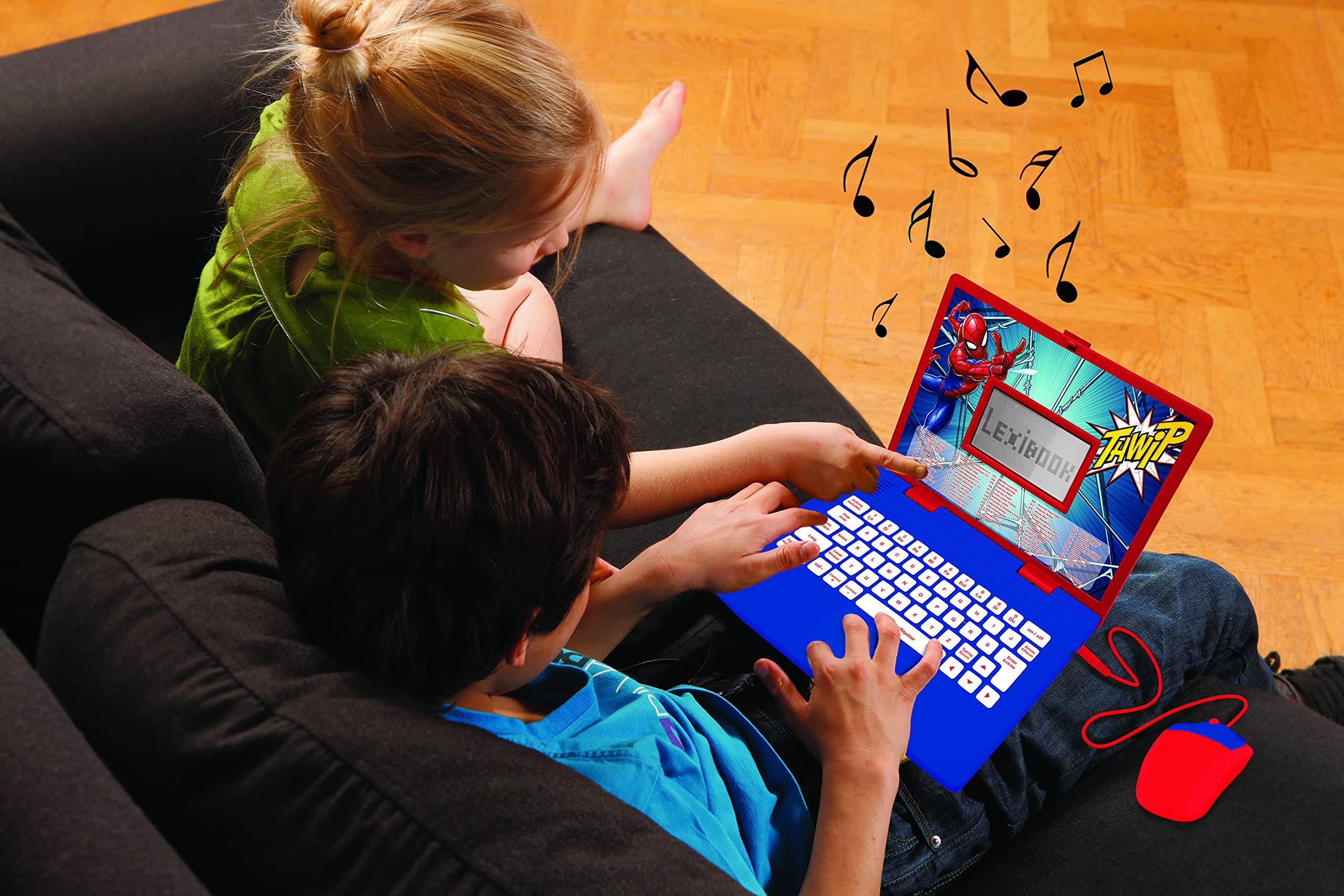 Lexibook Spider-Man JC598SPi17 Computer Portatile Educativo Bilingue