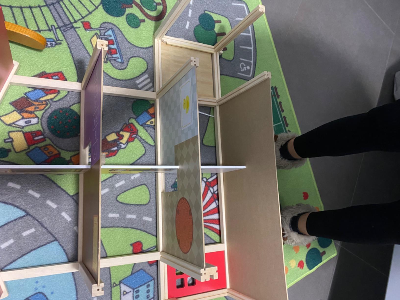 Hape Villa delle bambole casa legno 3 piani 8 stanze
