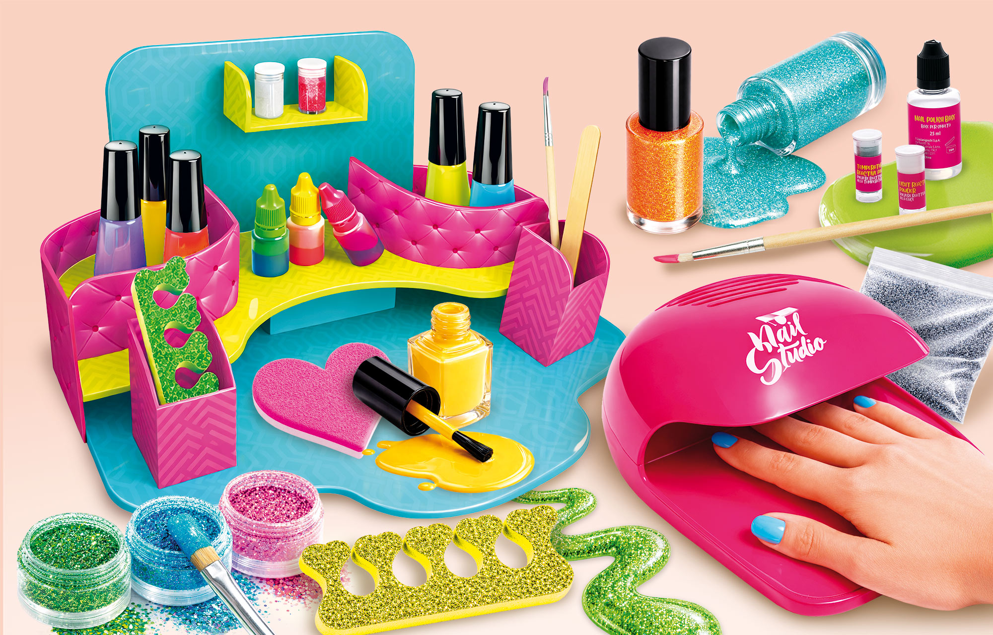 Lisciani I'm a Genius Super Smalti e Manicure kit manicure cambia colore