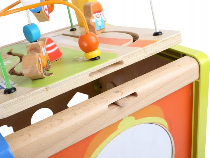 smallfoot 10232 carrello primi passi legno con ingranaggi