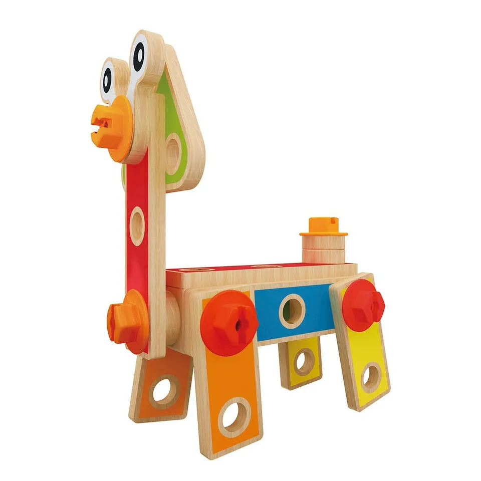 Hape E3080 Set Costruzioni Base 42 Pezzi 3 Anni