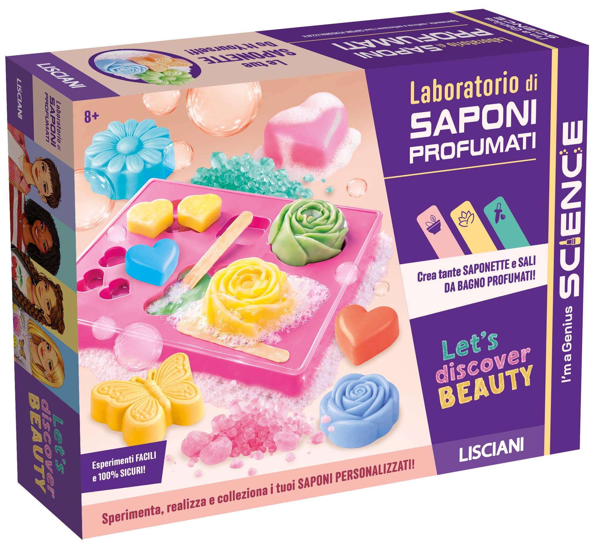 Lisciani I'm a Genius Laboratorio Saponi kit profumato