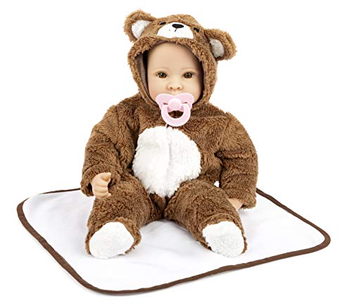 smallfoot 11497 bambola orsacchiotto 40 cm con coperta